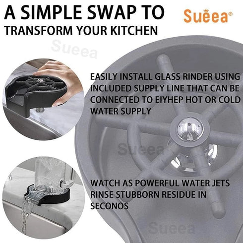Faucet Glass Rinser